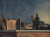 HUGHIE LEE-SMITH (1915 - 1999) Untitled (Couple on a Rooftop).